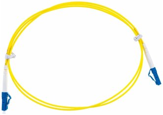 NIKOMAX Шнур волоконно-оптический, соединительный, желтый, 1м NMF-PC1S2C2-LCU-LCU-001