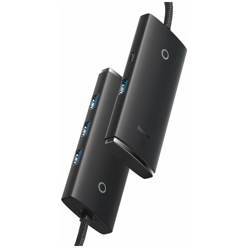 Адаптер-концентратор серии Baseus Lite USB-A к 4xUSB-A 3.0 5 Гб / с 200 см