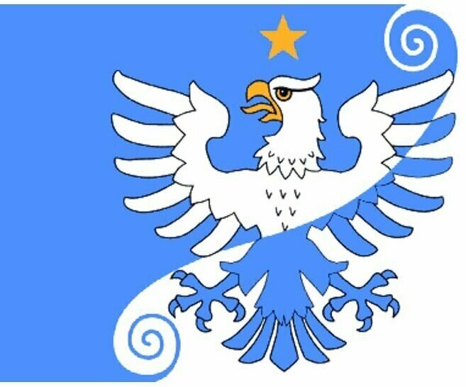 Флаг Советского городского поселения (Ленинградская область). Размер 135x90 см.