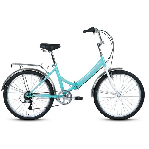 Велосипед городской складной FORWARD Valencia 20 24 16 мятныйсерый RBKW1C246002 1412000₽