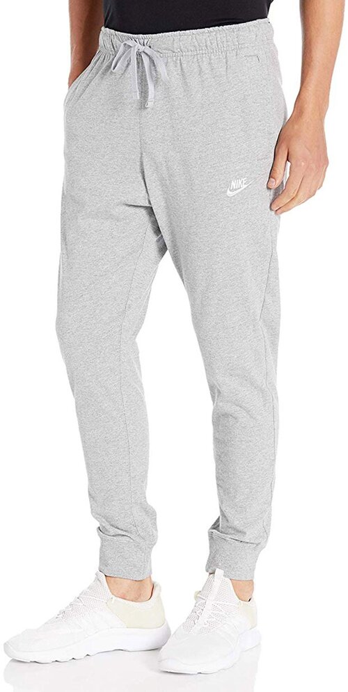 Брюки NIKE Jersey Joggers, размер M, серый