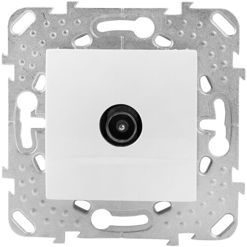 ТВ-розетка оконечная встраиваемая Schneider Electric Unica шлейф, цвет бежевый