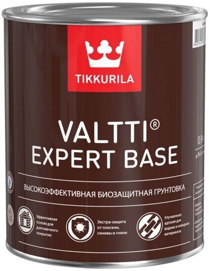 Грунтовка - антисептик Tikkurila Valtti Expert Base 2,7 л.