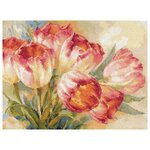 Алиса Набор для вышивания крестиком Тюльпаны 40 х 30 см (2-29) - изображение