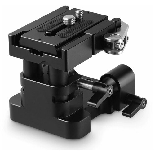 Базовая площадка SmallRig 2092B Universal 15mm Rail Support System Baseplate плечевой упор smallrig 2077 с креплением для направляющих universal shoulder pad