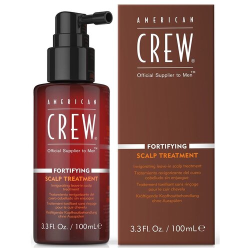 American Crew, Тонизирующий уход за кожей головы, FORTIFYING SCALP TREATMENT, 100 мл.