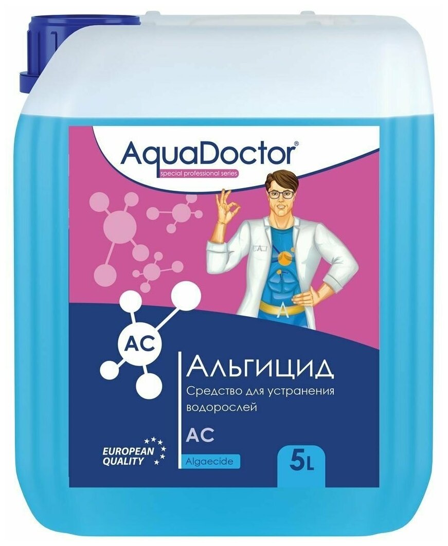 Альгицид непенящийся для бассейна AquaDoctor AC 5 л