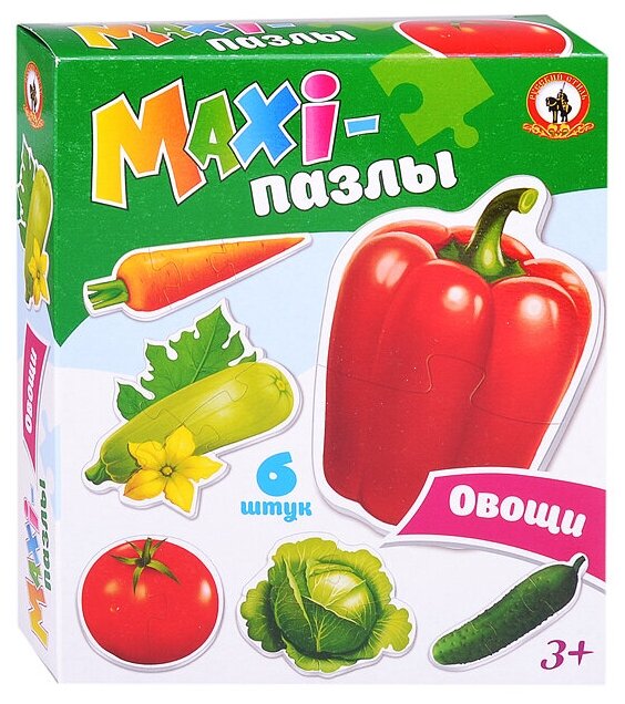 MAXI-пазлы "Овощи" в кор.