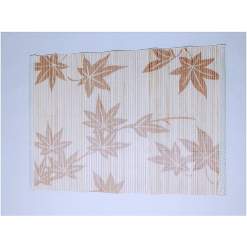 Салфетка сервировочная с рисунком из бамбука 
