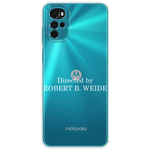 Силиконовый чехол на Motorola Moto G22 / Моторола Мото G22 Robert B Weide, прозрачный силиконовый чехол трудно быть скромной на motorola moto g22 моторола мото g22