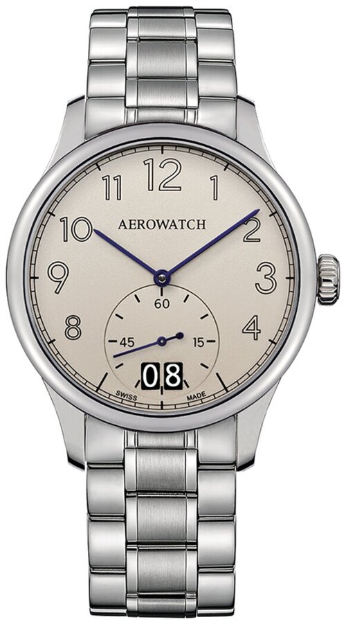 Наручные часы AEROWATCH Renaissance 39982 AA10 M, серебряный