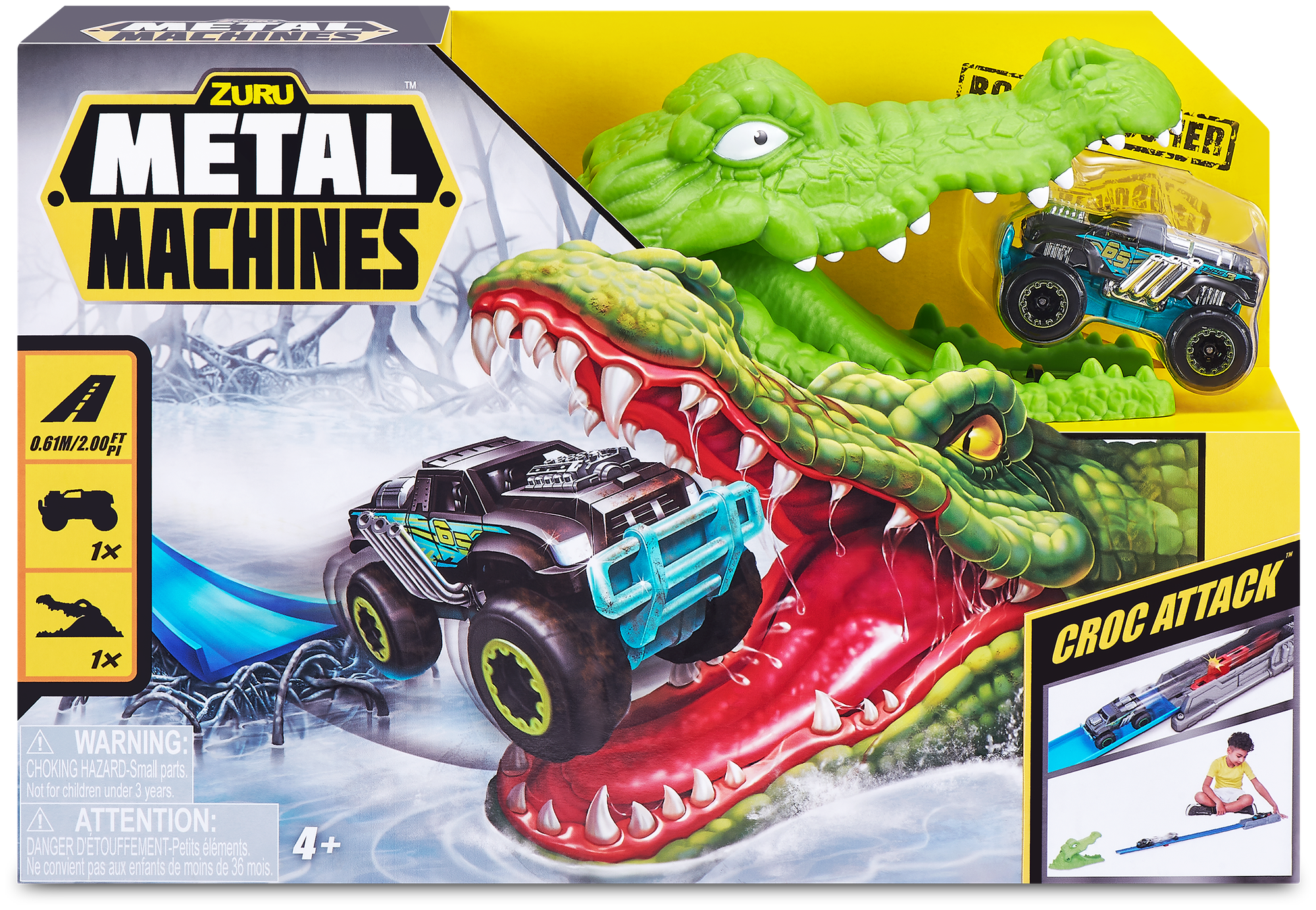 Трек Zuru Metal Machines Crocodile (6718) - фото №6