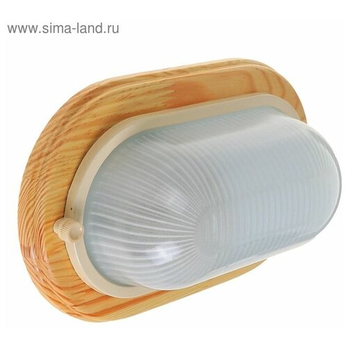 Светильник для бани/сауны ITALMAC Termo 60 20 18, до 100 Вт, IP54, цвет береза, до +130°C