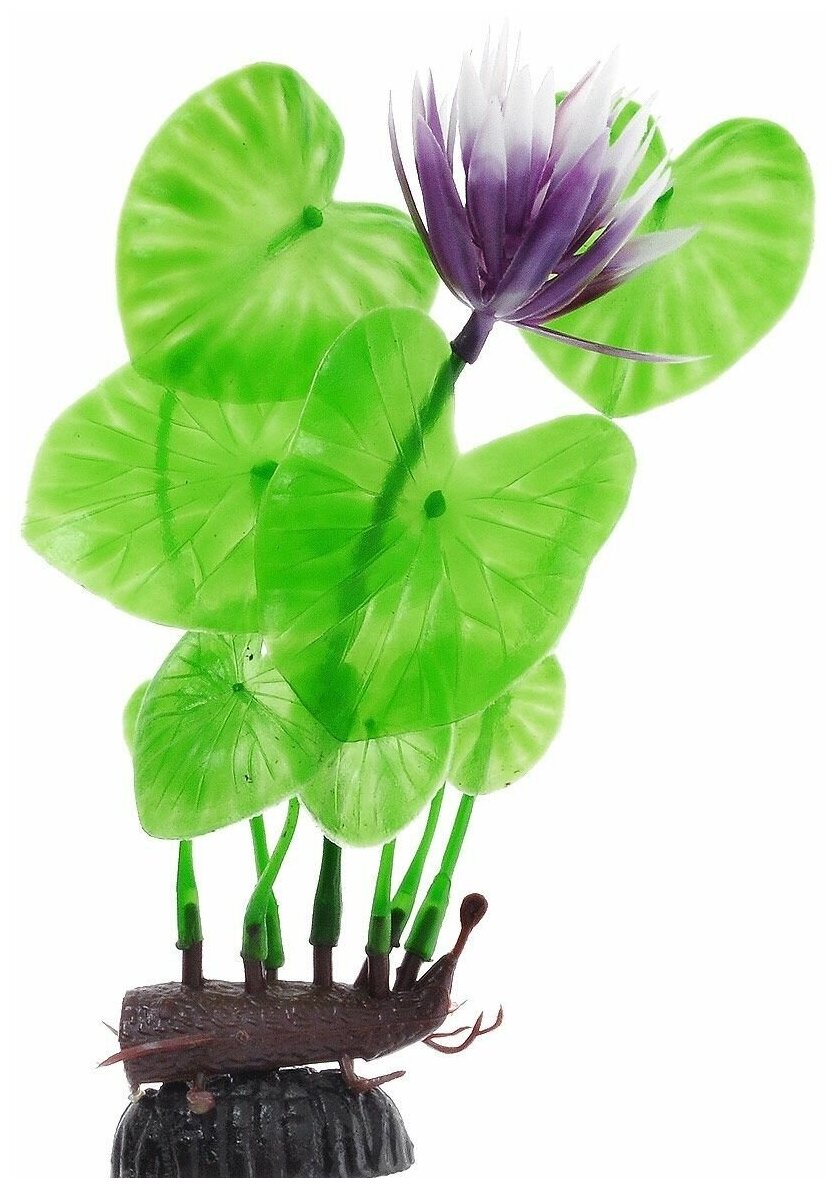 Пластиковое растение Лилия 50см (Барбус) Plant 013/50 - фотография № 2
