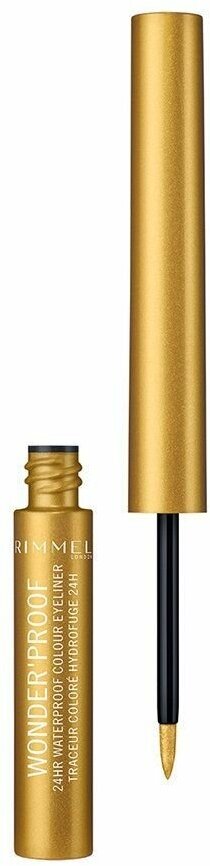 Rimmel WonderProof Водостойкая Цветная водостойкая подводка для глаз оттенок 007 SHINY GOLD