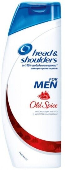 Шампунь Head & Shoulders против перхоти, OldSpice, 400 мл