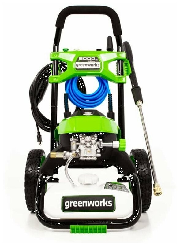 GreenWorks GHP2000 140 bar Мойка высокого давления электрическая (5105507) - фотография № 2
