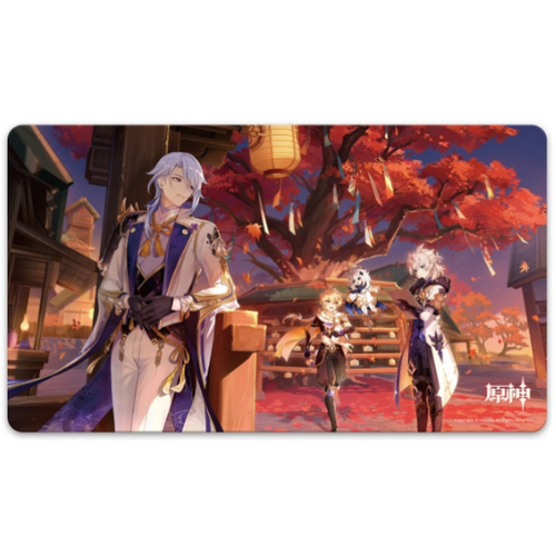 Коврик для мыши 40*70 см Genshin Impact Desk Mat Zephyr of the Violet Garden 6975213683170