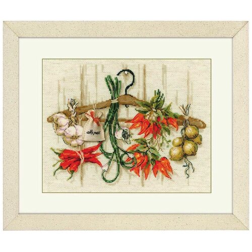 фото Набор для вышивания риолис острые приправы, 1794, 30 х 24 см