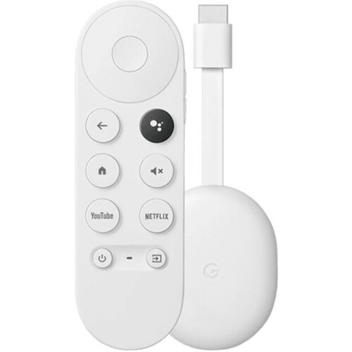 Медиаплеер Google Chromecast с Google TV Full HD (1080p) usb источник питания для умного дома интеллектуальный инфракрасный пульт дистанционного управления wi fi ик управление поддержка google assistant