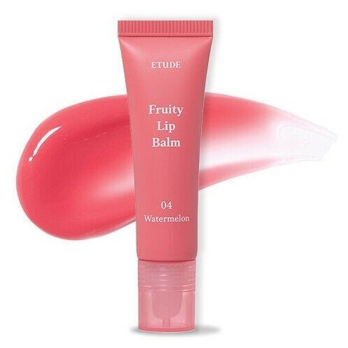 Фруктовый бальзам для губ с арбузом Etude House Fruity Lip Balm #04 Watermelon 10 мл