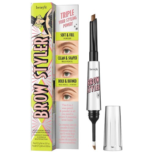 Benefit Карандаш-пудра для бровей Brow Styler 3 - warm light brown 3000₽