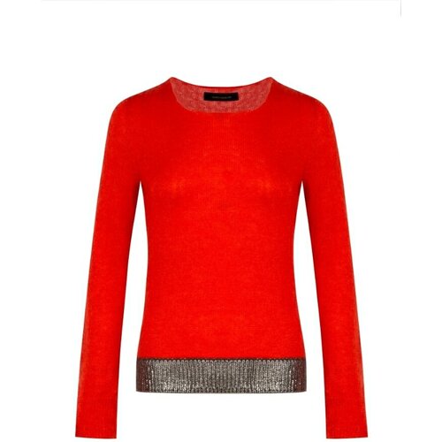 фото Свитер cedric charlier, размер 42, оранжевый