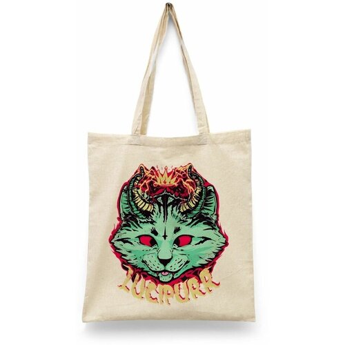 фото Сумка шоппер каждому своё, бежевый