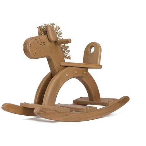 Детская качалка WOODYCREW (размер S) деревянная лошадка Molly из бука