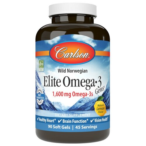 Elite Omega-3 1600 мг 90 капс (Carlson)