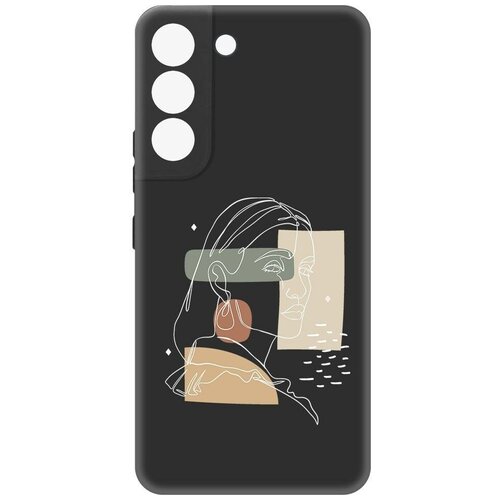 Чехол-накладка Krutoff Soft Case Уверенность для Samsung Galaxy S22+ черный чехол накладка krutoff soft case уверенность для samsung galaxy a05 черный