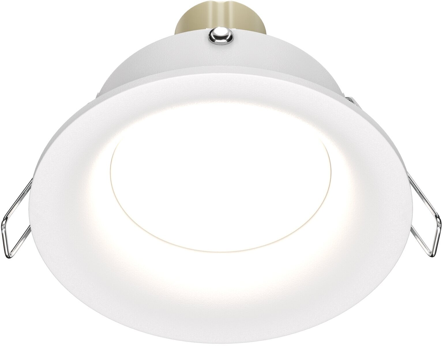 Встраиваемый светильник Maytoni Slim DL027-2-01W, GU10, кол-во ламп:1шт, Белый