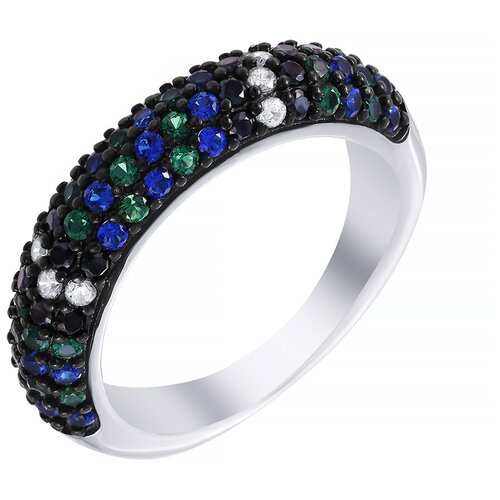 фото Element47 кольцо из серебра 925 пробы с кубическим цирконием yr01524_ko_001_wg, размер 19