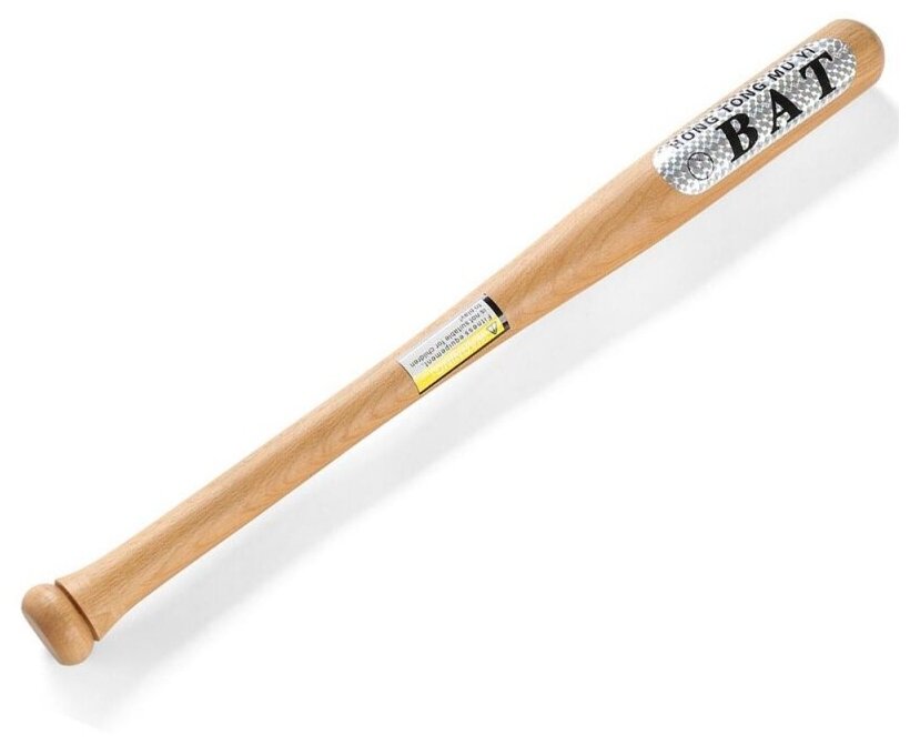 Бита бейсбольная деревянная 74 см Спортекс E33523