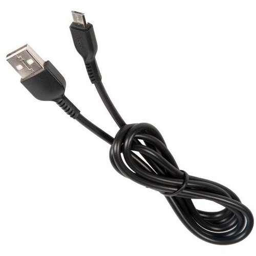 Cable / Кабель USB HOCO X20 Flash для Micro USB, 2.4 A, длина 1.0 м, черный