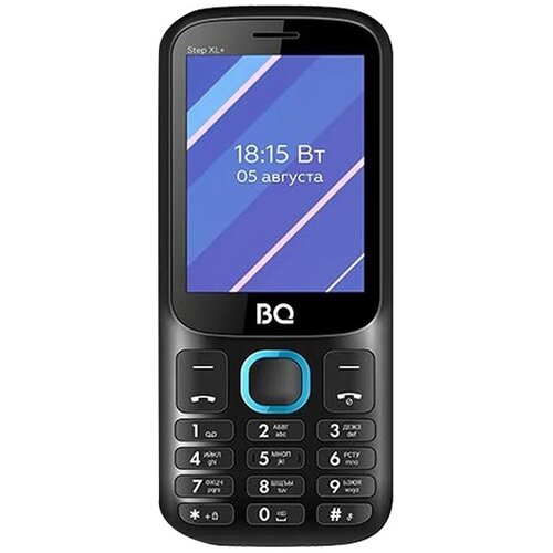 Мобильный телефон BQ 2820 Step XL+ Black+Blue . сотовый телефон bq 1867 blues black