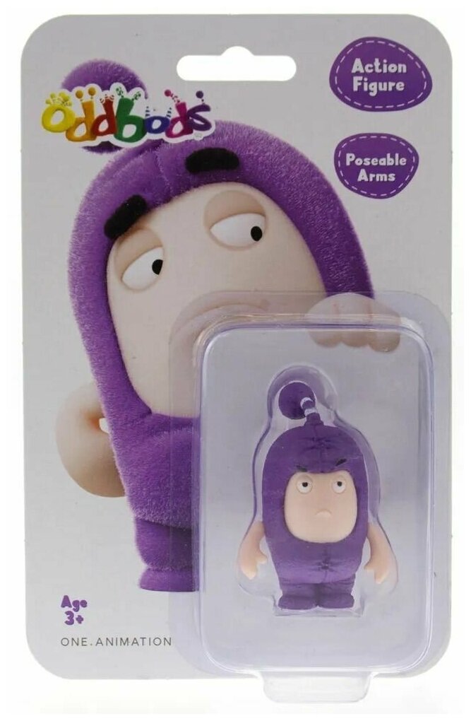 Фигурка Джефф (Чуддики) 5,5 см Oddbods JEFF