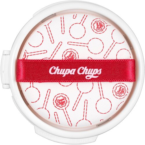 CHUPA CHUPS Тональной основы-кушона SPF 50+ PA++++, 14 г, 1.0 Ivory Сменный блок