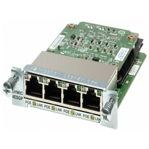 Маршрутизаторы и коммутаторы Cisco EHWIC-4ESG 1713500₽