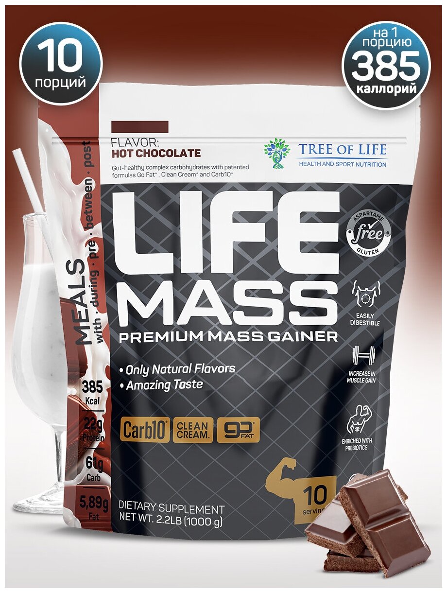  Life Mass 2.2LB    10 