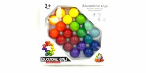 Развивающая игрушка головоломка Сделай Сам (Большая) / магические шарики / настольная игра антистресс / Magic Balls educational goals toys