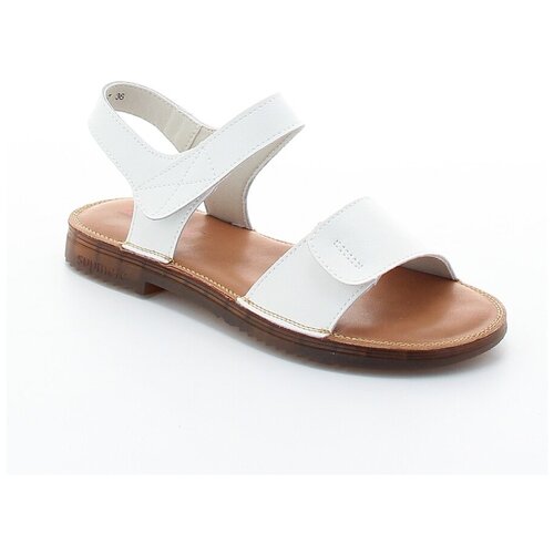 фото Сандалии tofa женские летние, размер 39, цвет белый, артикул 114331-7 тофа