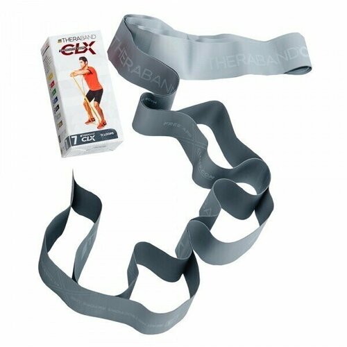 Лента-эспандер CLX Thera-Band, серебряная 2 м