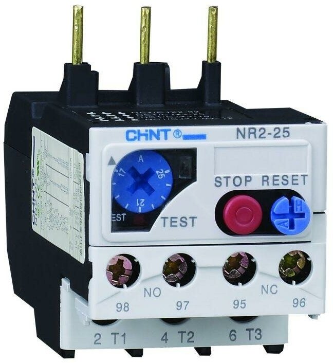 фото Реле перегрузки тепловое CHINT NR2-25 5.5-8А (R)