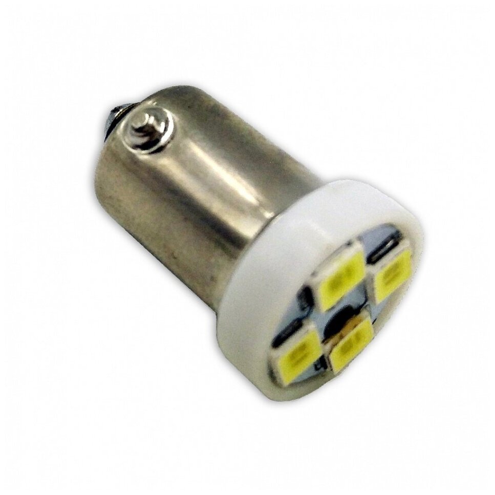 Лампа светодиодная В043 Т8/белый/ (BA9S) 4SMD 2835 12V, блистер 2 шт