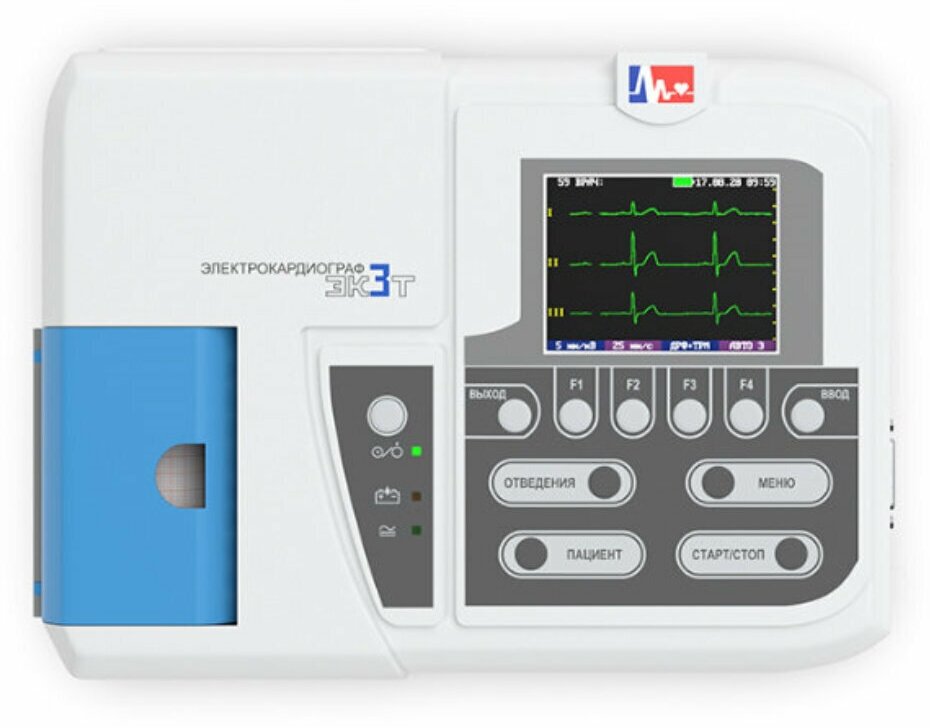 Электрокардиограф 1-3 канальный миниатюрный ЭКЗТ-01-"Р-Д"