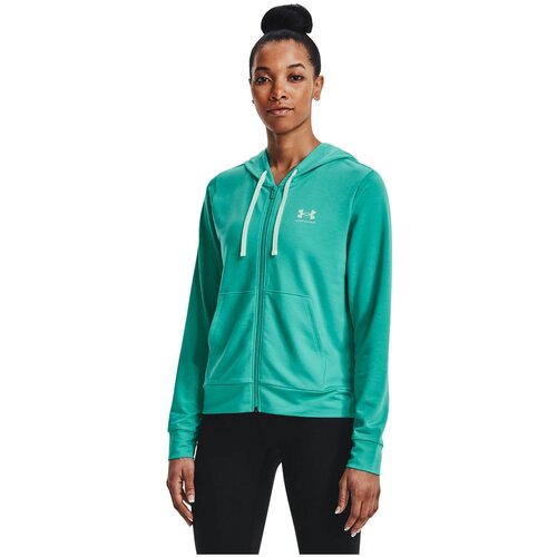 фото Лонгслив under armour rival terry fz hoodie женщины 1369853-369 xs