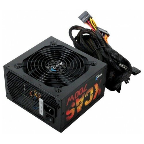 Блок питания Aerocool ATX 700W KCAS-700W PLUS 80+ bronze (24+4+4pin) APFC 120mm fan 7xSATA RTL блок питания aerocool atx 600w vx 600 plus 24 4 4pin 120mm fan 4xsata rtl