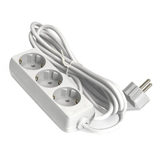 Удлинитель ExeGate ECE-3-1.8W 3 Sockets 1.8m White EX285803RUS