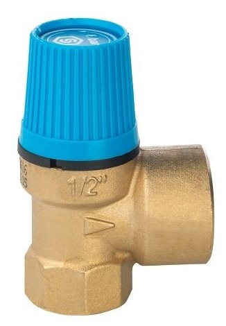 STOUT Клапан предохранительный STOUT - 1/2" х 3/4" (ВР/ВР Рн 8 бар для систем водоснабжения)